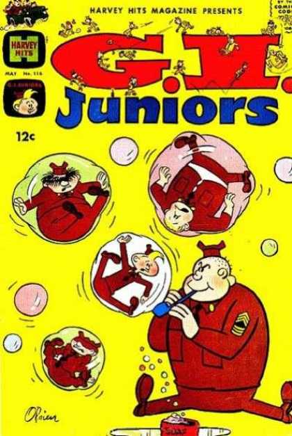 Harvey Hits 116 - Gi Juniors - Soldiers - Fat Soldier - Bubbles - Bold Soldier