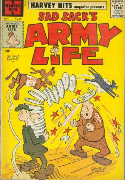 Harvey Hits 22 - Sad Sacks - Army Life - Comic - K-9 - Dog