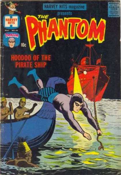 Harvey Hits 44 - Super Hero - Science Fiction - The Phantom - American - Harvey Hits