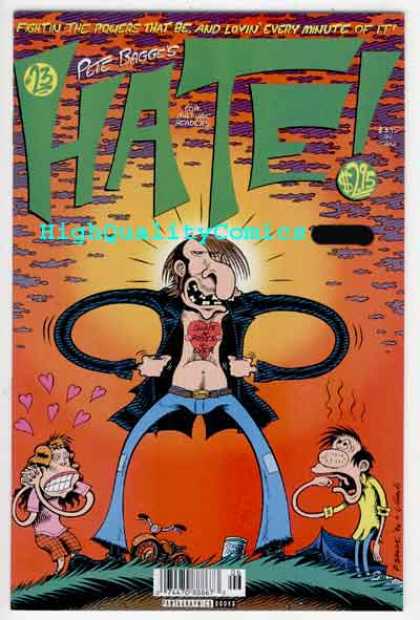 Hate 23 - Pete Bagge - 23 - Hate - High Quality Comics - 295 - Peter Bagge