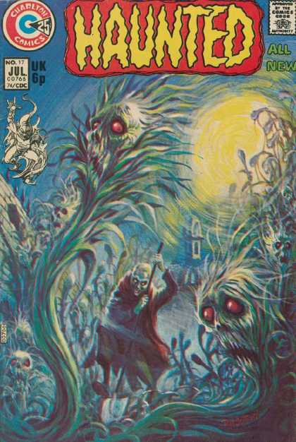 Haunted 17 - Horror - Charlton Comics - Ghosts - No 17 Jul 74 Edition - Spooky