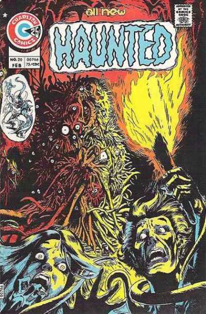 Haunted 20 - Charlton Comics - Torch - Monster - Eyeballs - Hands