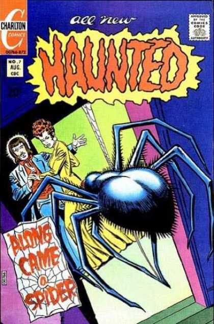 Haunted 7 - Spider - Web - Girl - Guy - Doorway