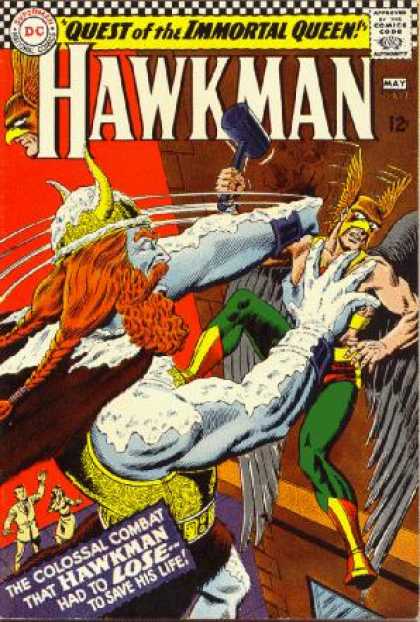 Hawkman 13 - Quest Of The Immortal Queen - Colossal Combat - Fight - Dc Comics - Challenge - Murphy Anderson, Steve Lieber