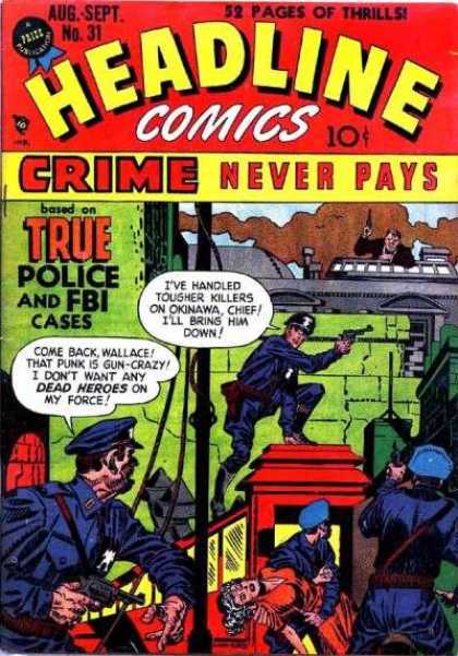 Headline Comics 31 - Do The Time - Hand Me That Chopper - Death Valley - Shot Em Low - Street Crime
