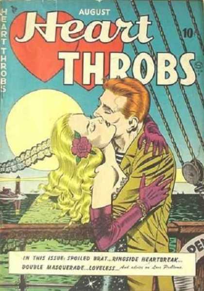 Heart Throbs 1 - August - Full Moon - Making Out - 10 Cents - Blonde