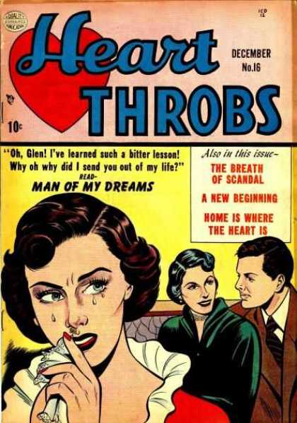 Heart Throbs 16 - Man Of My Dreams - The Breath Of Scandal - A New Beginning - Home Is Where The Heart Is - Tears