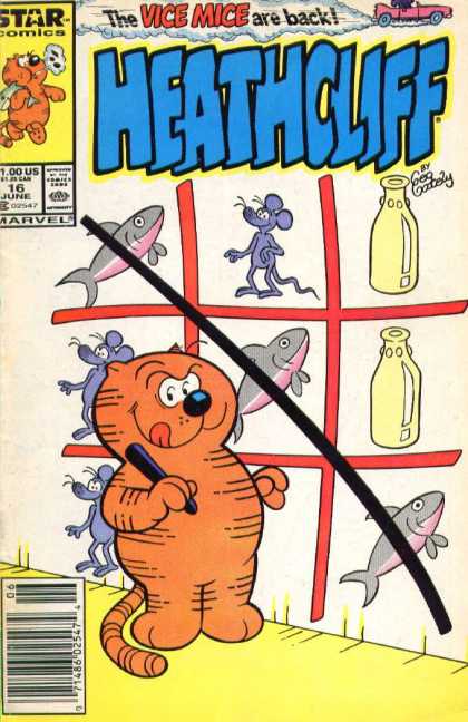 Heathcliff 16 - Star Comics - Vice Mice - Cat - Marvel - Fish