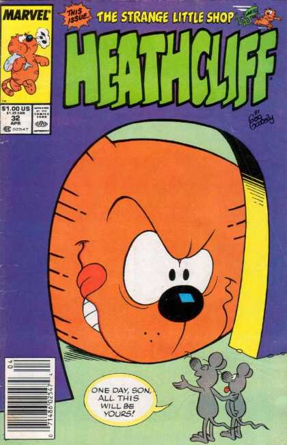 Heathcliff 32 - Marvel - April - The Strange Little Shop - Mouse - Speech Bubble