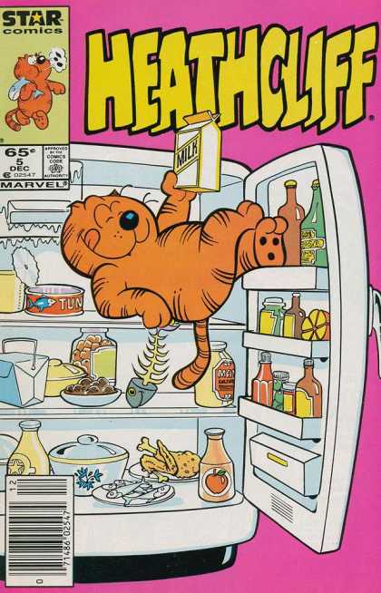 Heathcliff 5 - Cat - Refrigerator - Milk - Tuna - Chicken