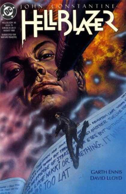 Hellblazer 56 - Dc Comics - John Constantine - Action - Religion - Garth Ennis And David Lloyd