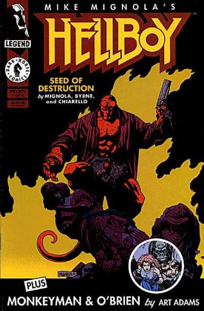 Hellboy 1 - Seed Of Destruction - Monkeyman - Dark Horse - Dark Horse Comics - Obrein