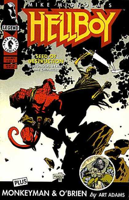 Hellboy 4 - Legend - Mike Mig Nola - Seed Of Destruction - Dark Horse - Monkey Man