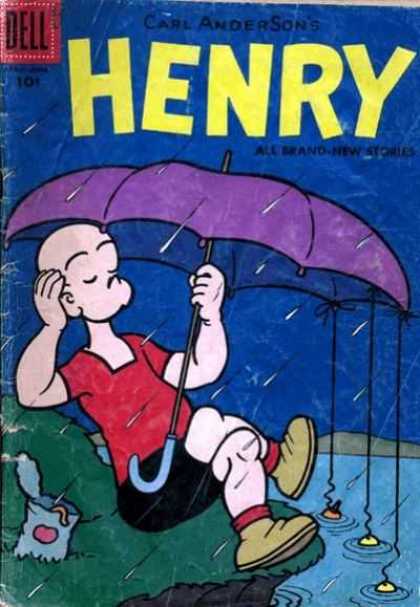 Henry 50 - Dell - Umbrella - Water - Shoe - New Stories