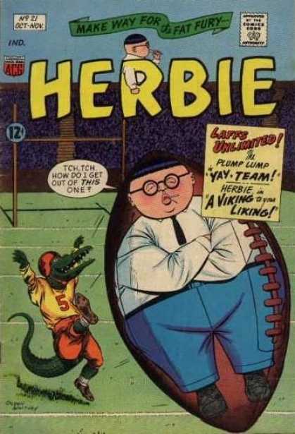 Herbie 21 - Approved By The Comics Code Authority - Oct-nov - Spectacle - A Viking Liking - Ind