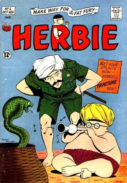 Herbie 5 - Cobra - Basket - Horn - Swami - Man