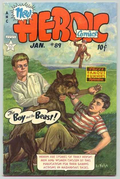 Heroic Comics 89 - New Heroic - Heroic - The Boy And The Beast - 89 - Famous Funnies