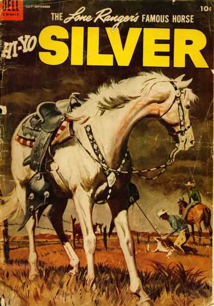 Hi-Yo Silver 11 - Horse - Lone Ranger - Saddle - Cowboys - Fence