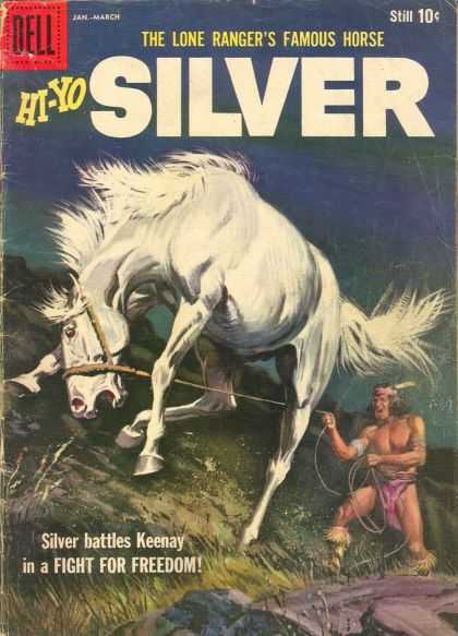 Hi-Yo Silver 29 - Dell - Fight - Freedom - White Horse - Rope
