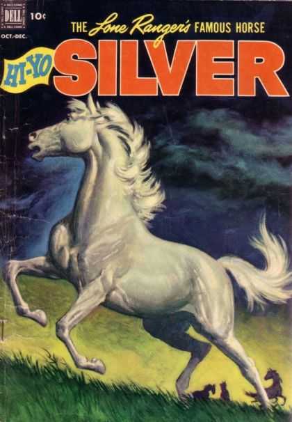 Lone Ranger - Horse - Sky - Field - Clouds Hi-Yo Silver 4 - Lone Ranger - Horse - Sky - Field - Clouds