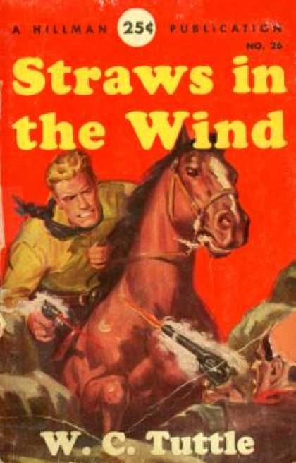 Hillman Books - Straws In the Wind - W. C. Tuttle
