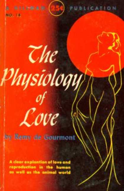 Cover of Gourmont's The Phisiology of Love, taken from Alex Hillman publications