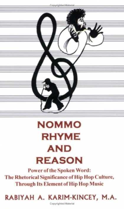 Hip Hop Books - NOMMO RHYME & REASON - Power of the Spoken Word: The Rhetorical Significance of