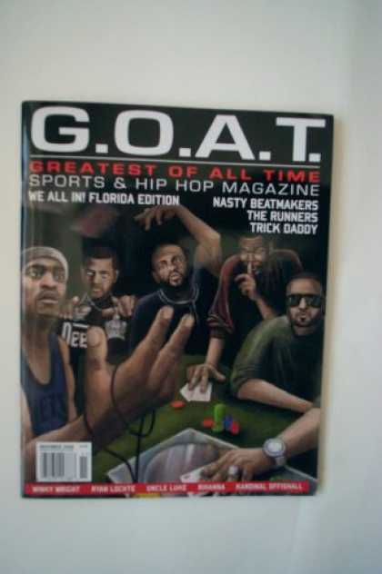 Hip Hop Books - G.O.A.T. Sports & Hip Hop Magazine November 2008