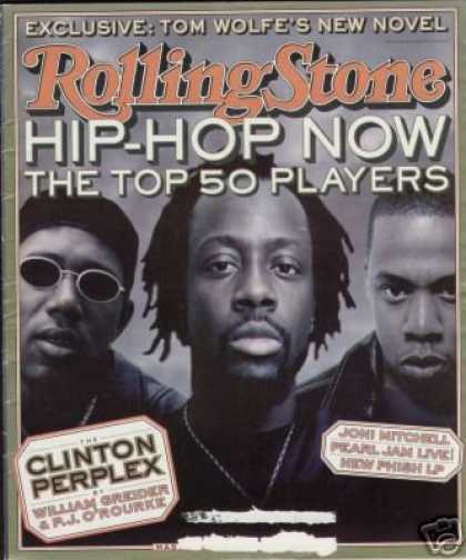 Hip Hop Books - HIP HOP PLAYERS issue of ROLLING STONE MAGAZINE # 798--OCTOBER 29TH, 1998