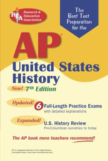 History Books - AP United States History (REA) - The Best Test Prep for the AP Exam: 7th Edition