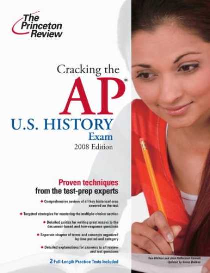 History Books - Cracking the AP U.S. History Exam, 2009 Edition (College Test Preparation)
