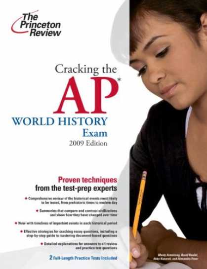 History Books - Cracking the AP World History Exam, 2009 Edition (College Test Preparation)
