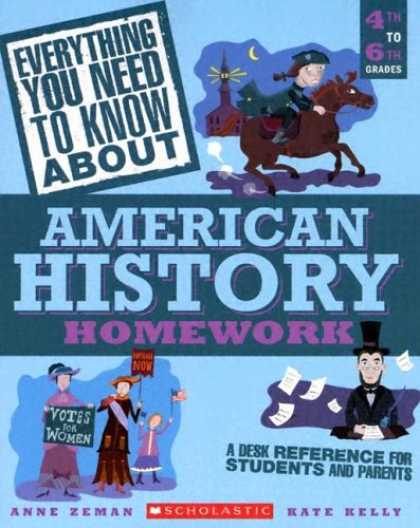 History Books - Everything You Need to Know about American History Homework: 4th to 6th Grades