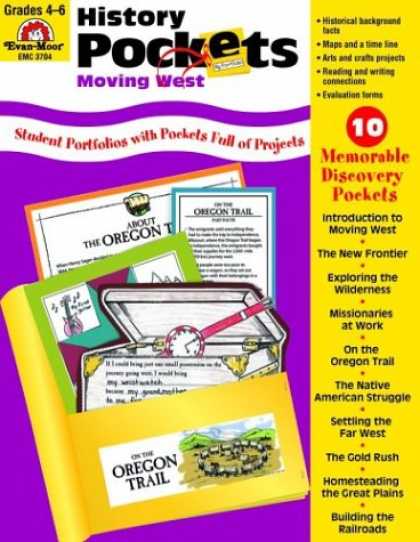 History Books - History Pockets: Moving West, Grades 4-6+