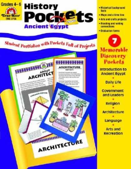 History Books - History Pockets: Ancient Egypt: Grades 4-6+