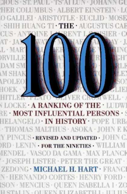 History Books - The 100: A Ranking Of The Most Influential Persons In History