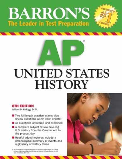 History Books - Barron's AP United States History 2009 (Barron's How to Prepare for the Ap Unite
