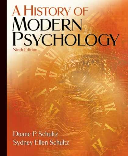 History Books - A History of Modern Psychology