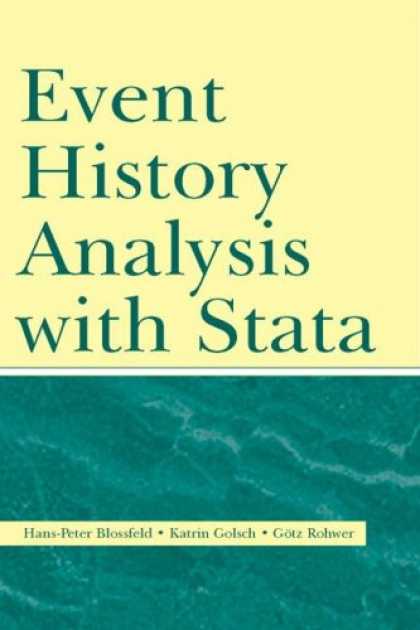 History Books - Event History Analysis with Stata