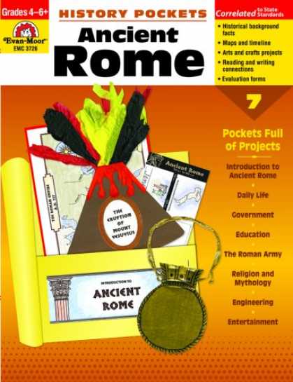 History Books - History Pockets: Ancient Rome, Grades 4-6+