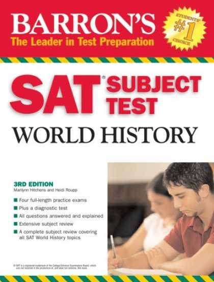 History Books - Barron's SAT Subject Test World History (Barron's How to Prepare for the Sat II