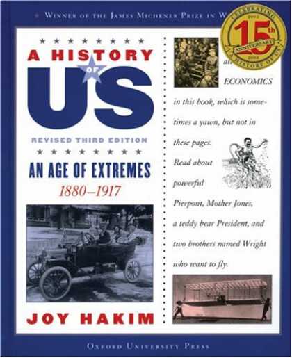 History Books - An Age of Extremes: 1880-1917 A History of US Book 8