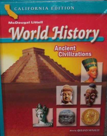 History Books - World History: Ancient Civilizations, California Edition Grade 6 (2-01904)