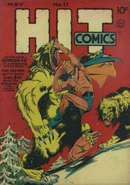 Hit Comics 11 - May - No 17 - 10 Cents - Fighting - Werewolf