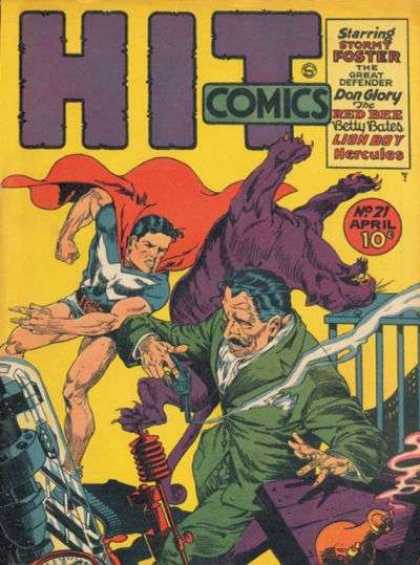 Hit Comics 21 - Don Glory - Man - Smoke - Gun - Betty Bates
