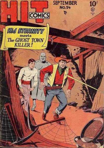 Hit Comics 54 - Kid Eternity - The Ghost Town Killer - September No 54 - Cowboy - Mine
