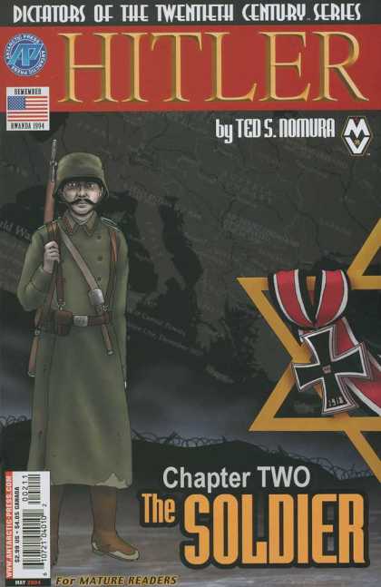 Hitler 2 - Jewish Star - Dictators Of The Twentieth Century Series - Usa Flag - Soldier - Gun