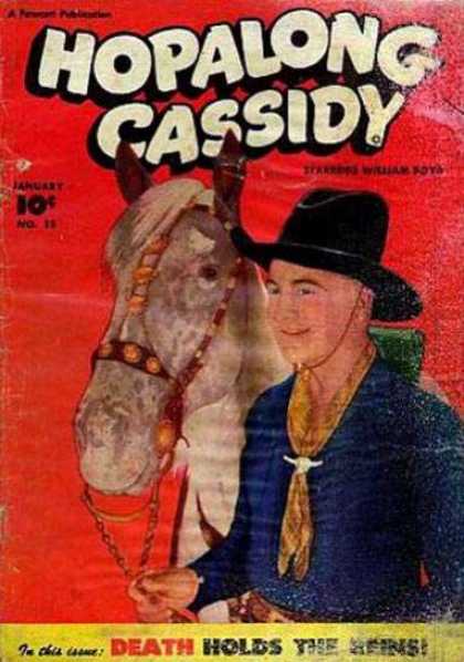 Hopalong Cassidy 15 - Death Holds The Reins - Horse - Cowboy - Bridle - No 15