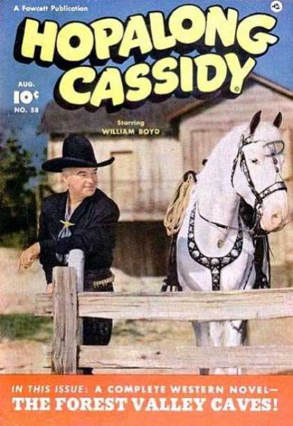Hopalong Cassidy 58 - Wiliam Boyd - A Fawcett Publication - Complete Western - Novel - The Forest Valley Caves
