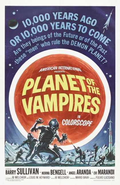 Horror Posters - Planet of the Vampires